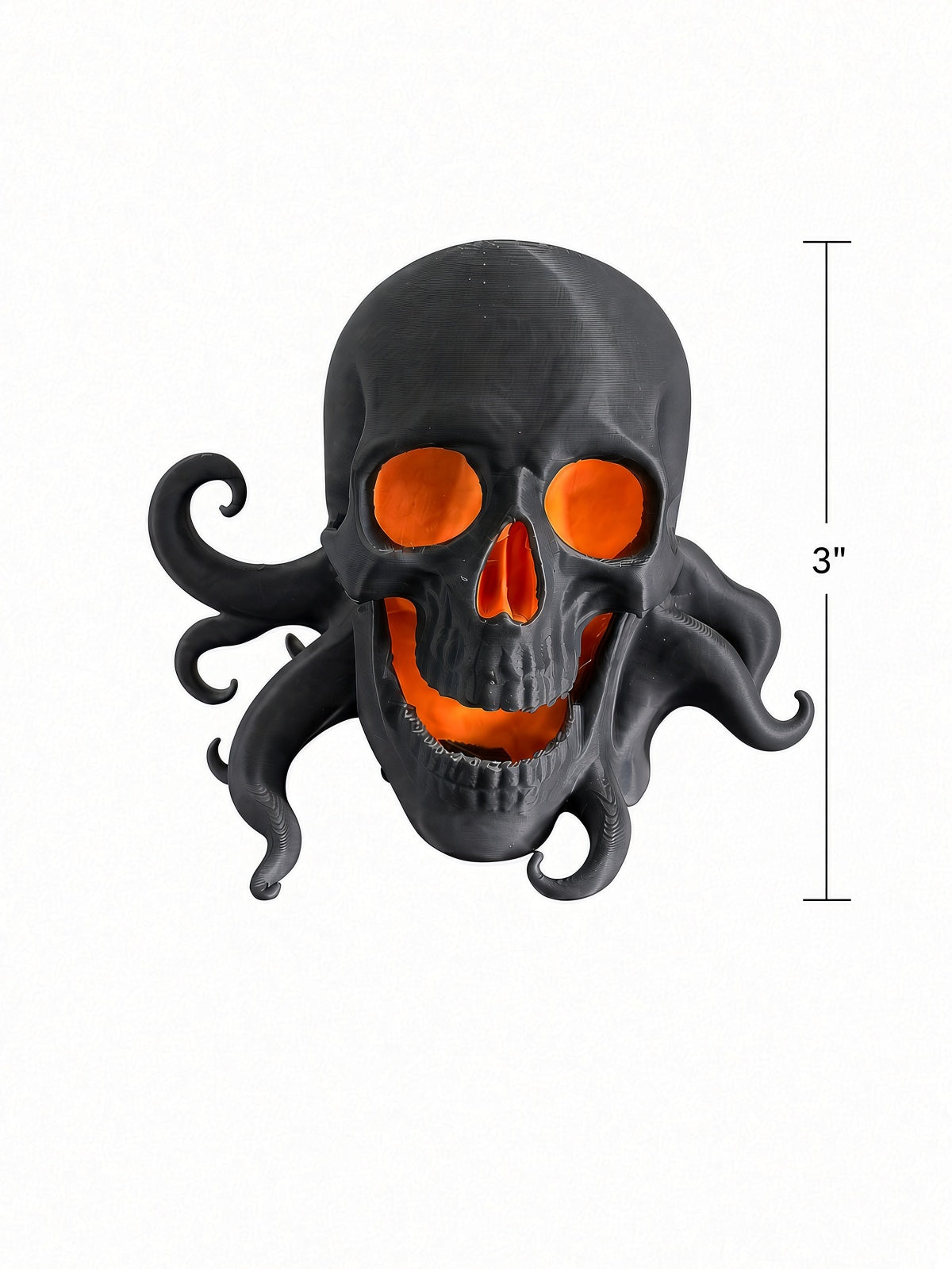Octopus Skull — 3D Printed Surreal Desert Relic
