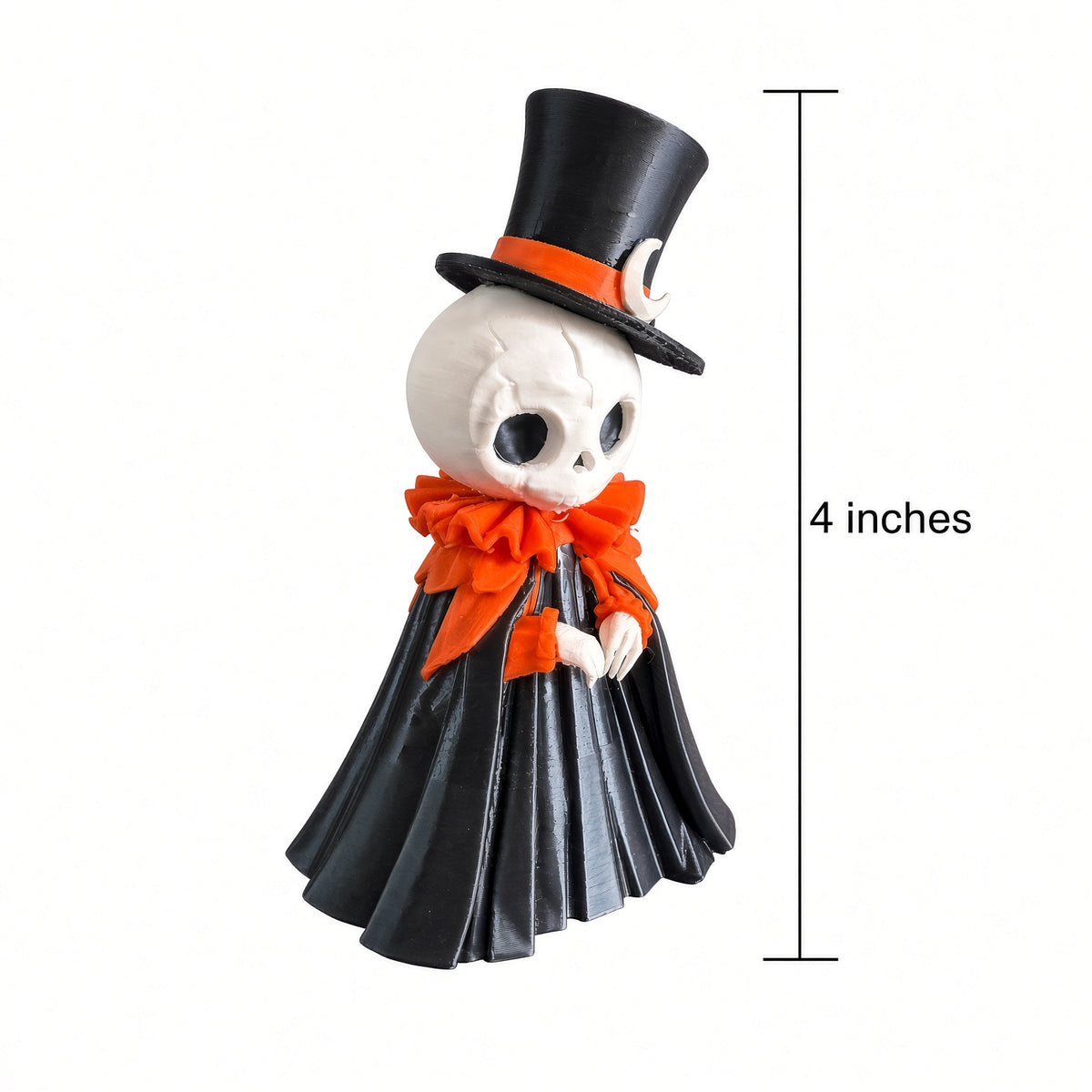 Pumpkin Girl — 3D Printed Halloween Collectible